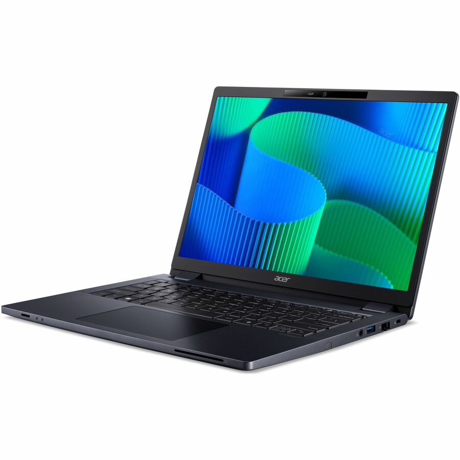 Left Image for Acer TravelMate P4 14 P414-53-G2 TMP414-53-G2-54VK 14" Notebook - WUXGA - 60 Hz - Intel Core 5 120U - 16 GB - 512 GB SSD - English Keyboard - Blue
