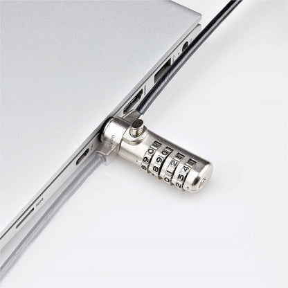 Alternate-Image5 Image for StarTech.com Slim Lock K-Slot Compatible, 6.6ft (2m) Combination Locking Cable, Desk Anti-Theft Security For Laptop/Notebook Computer