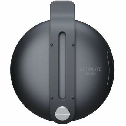 Rear Image for ULTIMATE EARS MINIROLL Ultra-Portable Waterproof Bluetooth Speaker, Big Bass, IP67 Dustproof, 131 ft (40 m) Range - Gentle Black