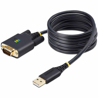 Main Image for StarTech.com 6.6ft/2m USB to Null Modem Serial Adapter Cable, COM Retention, FTDI, RS232, Changeable DB9 Screws/Nuts, Windows/macOS/Linux