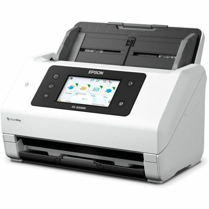 Left Image for Epson EdgeLink DS-800WN ADF Scanner - 600 dpi Optical