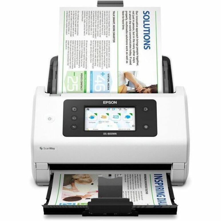 Alternate-Image5 Image for Epson EdgeLink DS-800WN ADF Scanner - 600 dpi Optical
