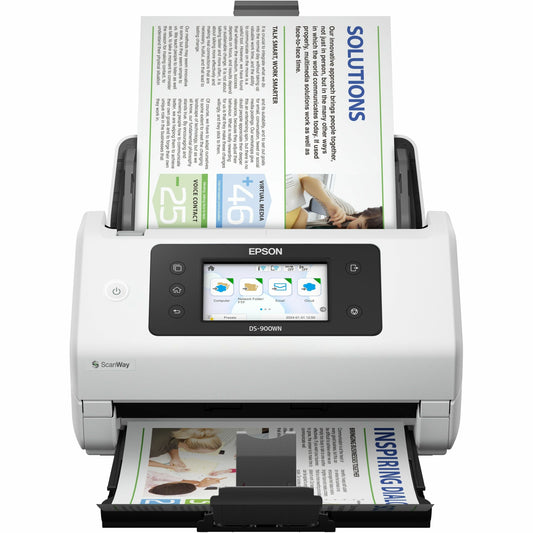 Main Image for Epson WorkForce DS-900WN Cordless Sheetfed Scanner - 600 x 600 dpi Optical