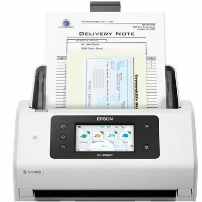 Front Image for Epson WorkForce DS-900WN Cordless Sheetfed Scanner - 600 x 600 dpi Optical