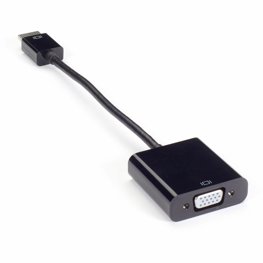 Alternate-Image1 Image for Black Box HDMI to VGA Adapter Converter with Audio, Male/Female Dongle