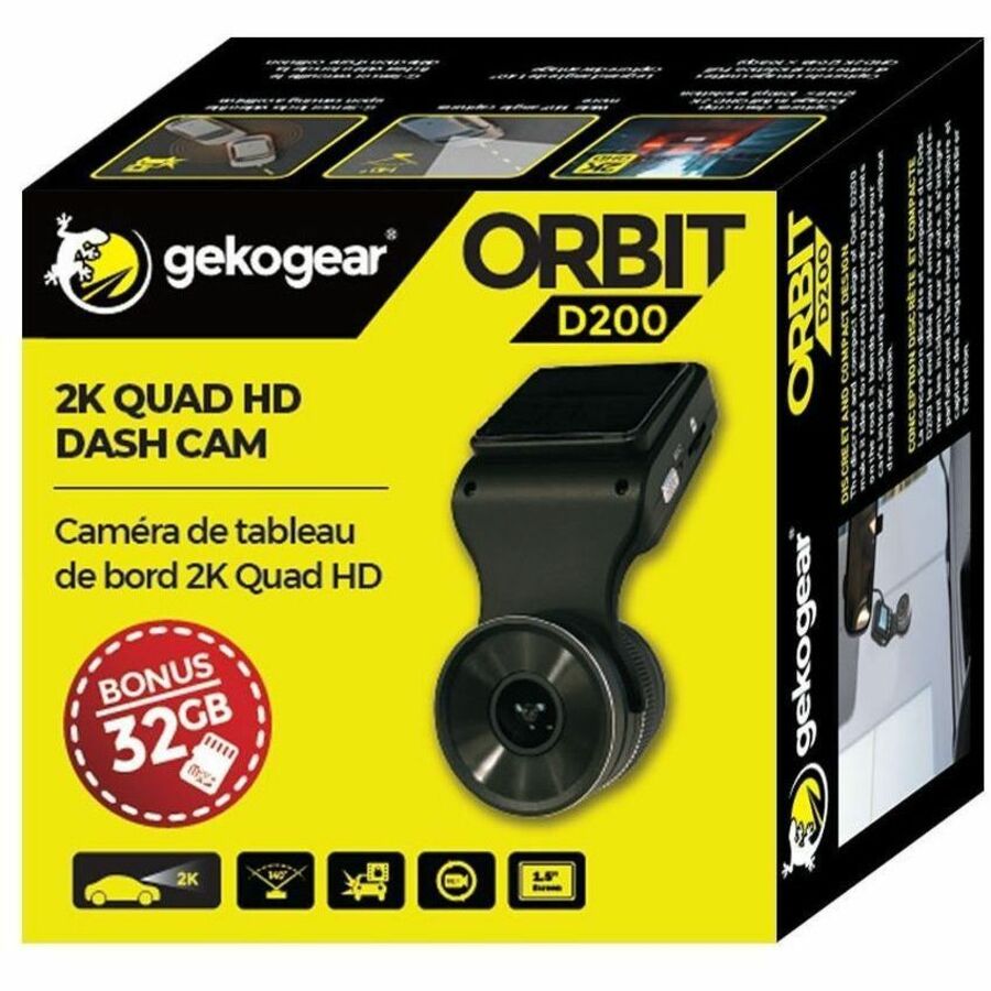 Alternate-Image8 Image for GekoGear Orbit D200 2K HD Dash Cam