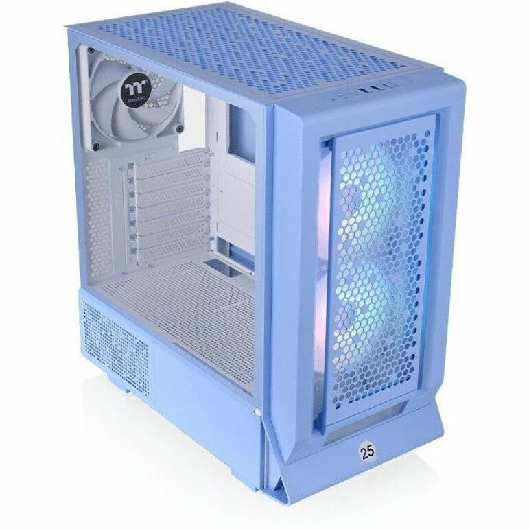 Alternate-Image3 Image for Thermaltake Ceres 350 MX Hydrangea Blue Mid Tower Chassis