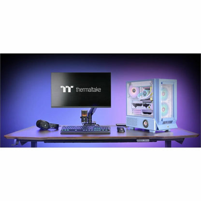 Life-Style Image for Thermaltake Ceres 350 MX Hydrangea Blue Mid Tower Chassis