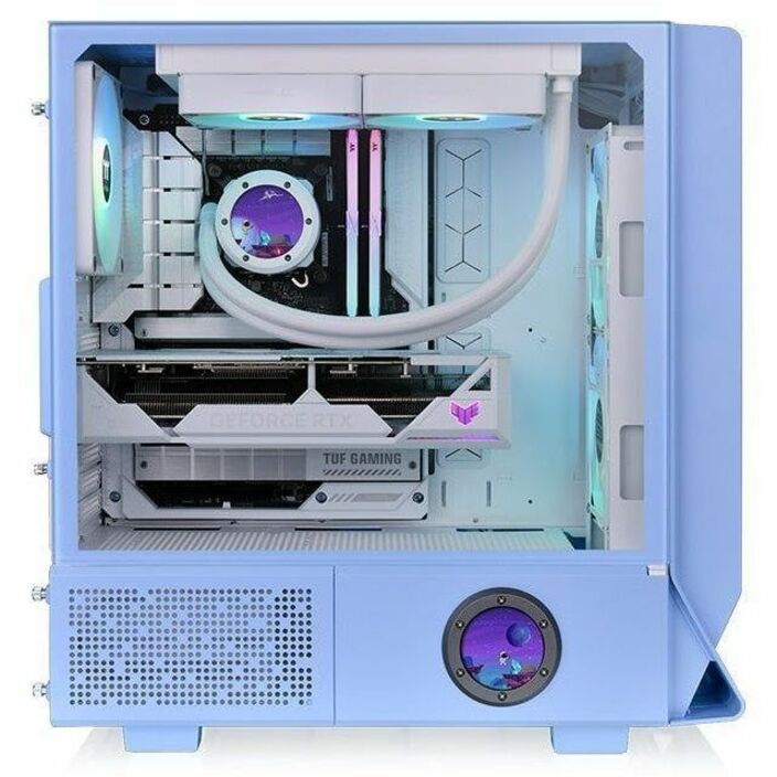 Alternate-Image8 Image for Thermaltake Ceres 350 MX Hydrangea Blue Mid Tower Chassis