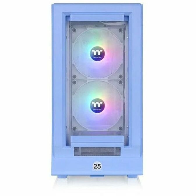 Front Image for Thermaltake Ceres 350 MX Hydrangea Blue Mid Tower Chassis
