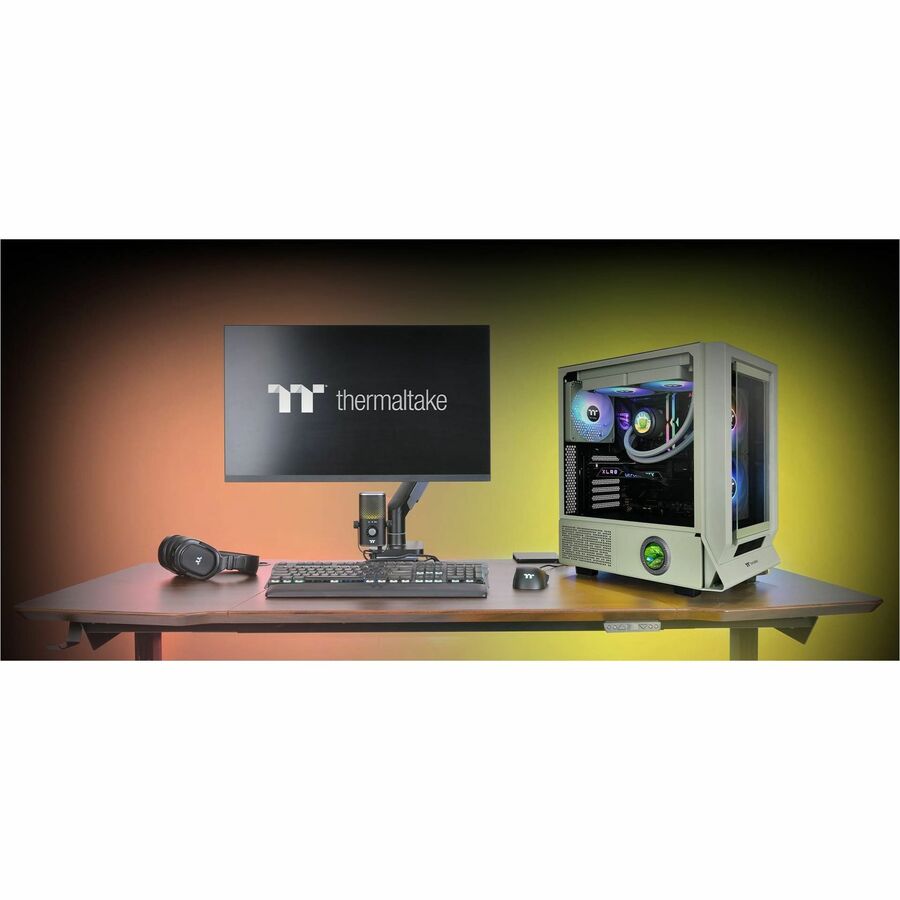 Life-Style Image for Thermaltake Ceres 350 MX Matcha Green Mid Tower Chassis