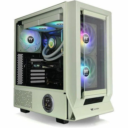 Alternate-Image1 Image for Thermaltake Ceres 350 MX Matcha Green Mid Tower Chassis