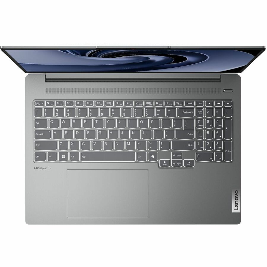 Alternate-Image1 Image for Lenovo IdeaPad Pro 5 16IMH9 83D40021US 16" Touchscreen Notebook - 2K - 120 Hz - Intel Core Ultra 7 1st Gen 155H - Intel Evo Platform - 16 GB - 1 TB SSD - English (US) Keyboard - Arctic Gray