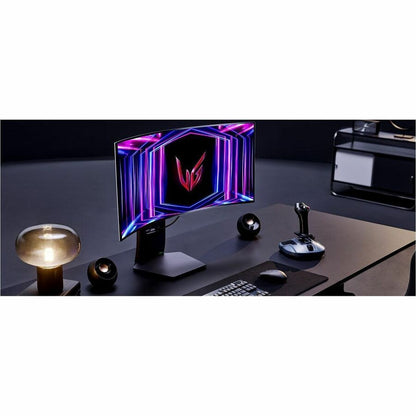 Life-Style Image for LG UltraGear 34GS95QE-B 34" Class UW-QHD Curved Screen Gaming OLED Monitor - 21:9
