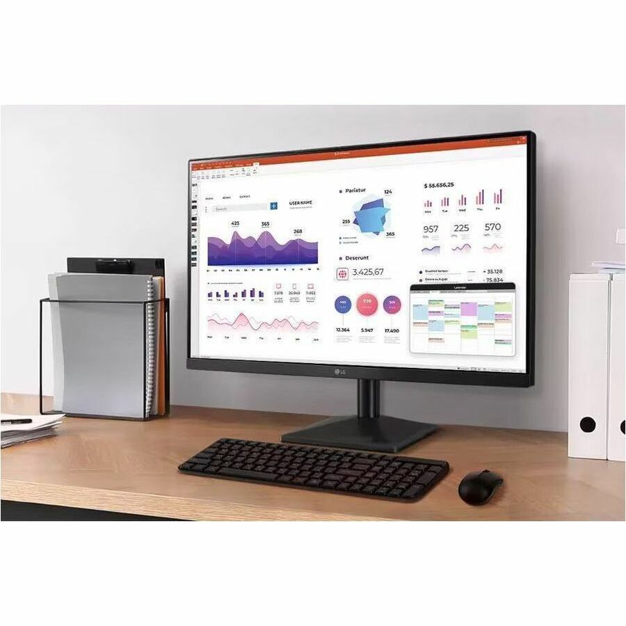 Life-Style Image for LG 24MR400-B 24" Class Full HD LCD Monitor - 16:9