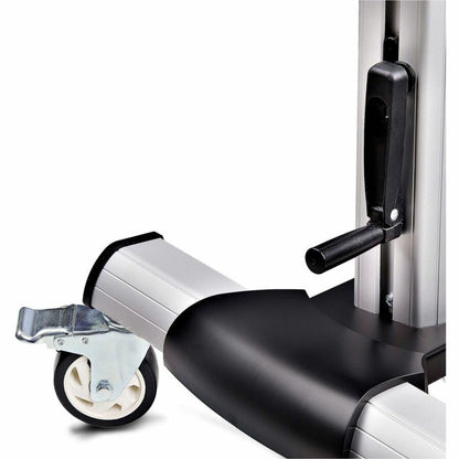 Alternate-Image4 Image for StarTech.com Rolling TV Cart/Stand On Wheels, For 60-100inch Flat Screens and 220lb, Height Adjustable Mobile Trolley Mount/Portable Stand