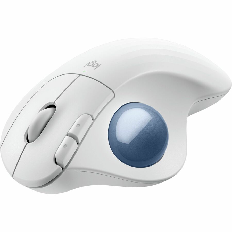 Alternate-Image3 Image for Logitech ERGO M575S Wireless Trackball Mouse, Wireless Ergonomic Mouse, Comfortable Thumb Control, Precise Tracking (Off-white+Blue Ball)