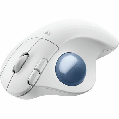 Alternate-Image3 Image for Logitech ERGO M575S Wireless Trackball Mouse, Wireless Ergonomic Mouse, Comfortable Thumb Control, Precise Tracking (Off-white+Blue Ball)