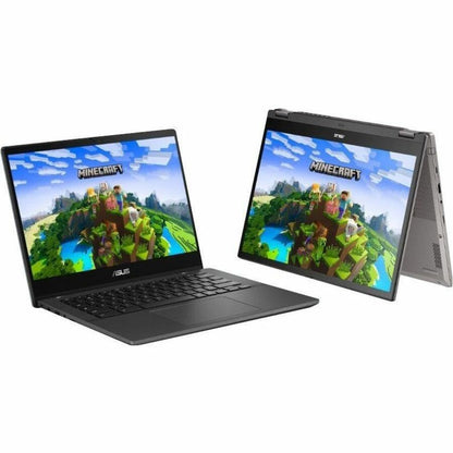 Alternate-Image8 Image for Asus Chromebook CX1 CX1400 CX1400CKA-DS84F 14" Chromebook - Full HD - Intel Celeron N4500 - 8 GB - 64 GB Flash Memory - Transparent Silver