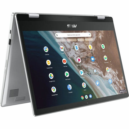 Alternate-Image6 Image for Asus Chromebook CX1 CX1400 CX1400CKA-DS84F 14" Chromebook - Full HD - Intel Celeron N4500 - 8 GB - 64 GB Flash Memory - Transparent Silver