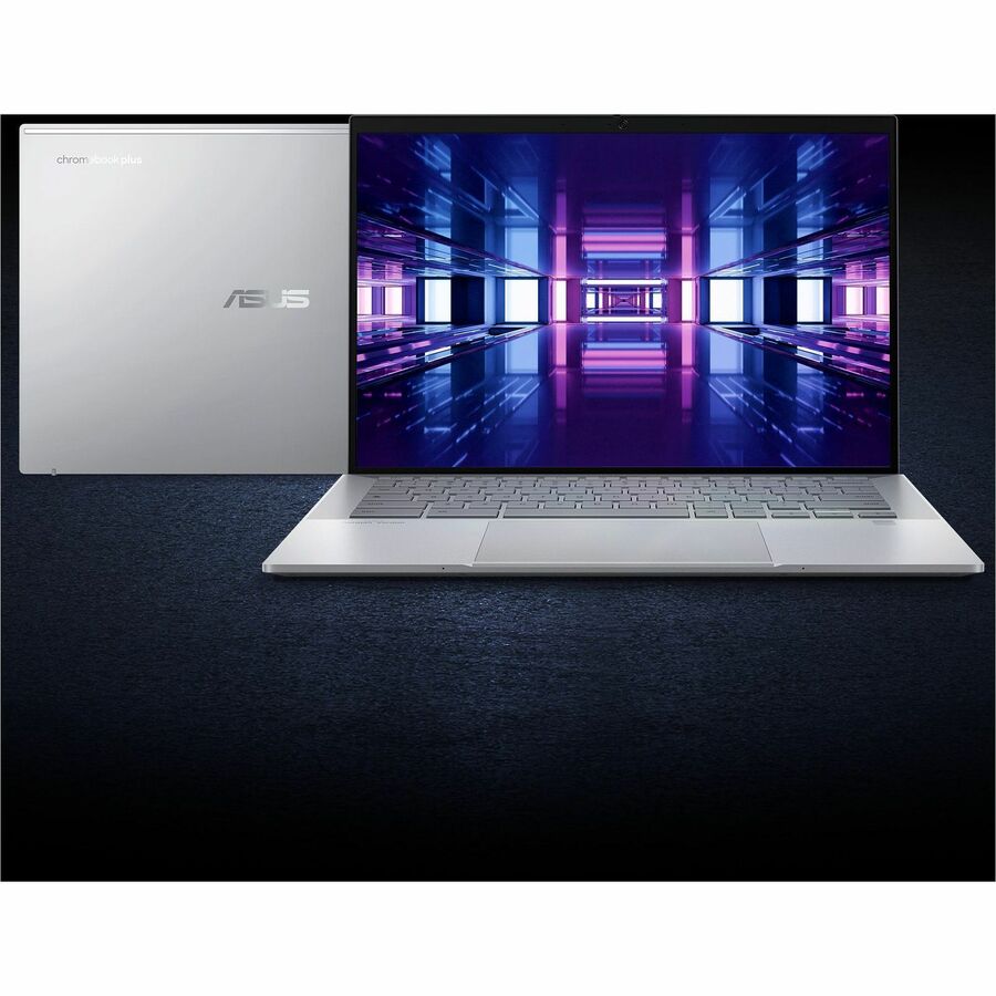 Alternate-Image6 Image for Asus ExpertBook CX54 Chromebook Plus Enterprise CX5400 CX5403CMA-DB586 14" Chromebook - WQXGA - Intel Core Ultra 5 115U - 8 GB - 256 GB SSD - Fog Silver