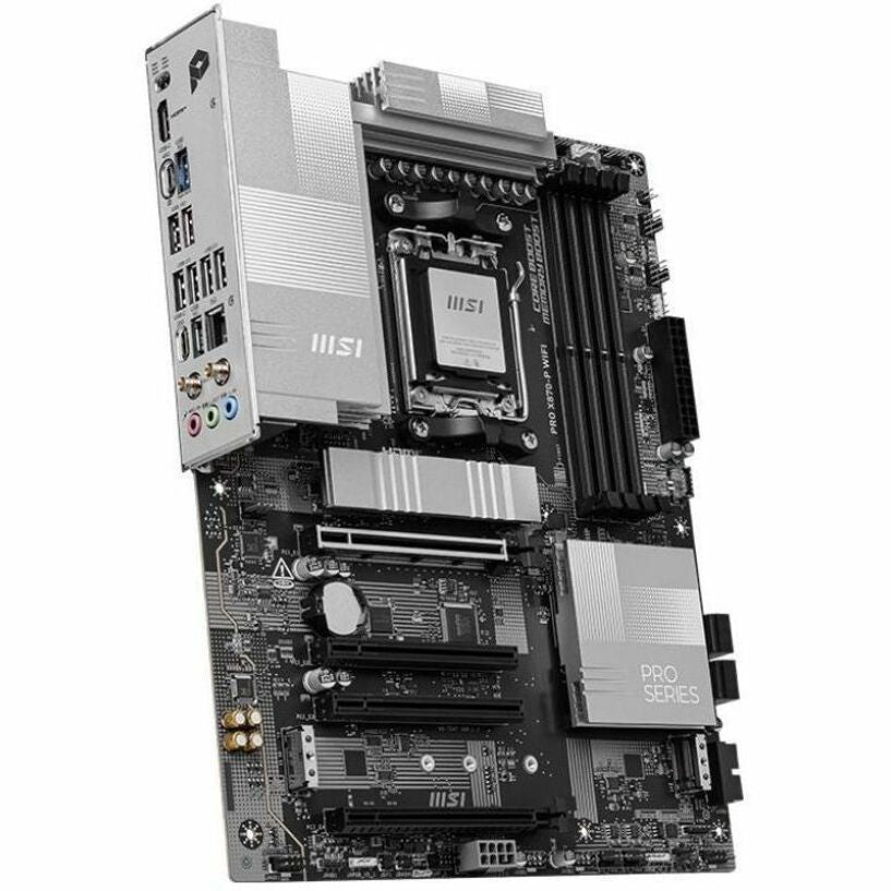 Alternate-Image2 Image for MSI X870-P WIFI Gaming Desktop Motherboard - AMD X870 Chipset - Socket AM5 - ATX
