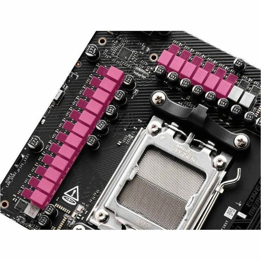 Alternate-Image10 Image for MSI MPG X870E CARBON WIFI Gaming Desktop Motherboard - AMD X870E Chipset - Socket AM5 - ATX