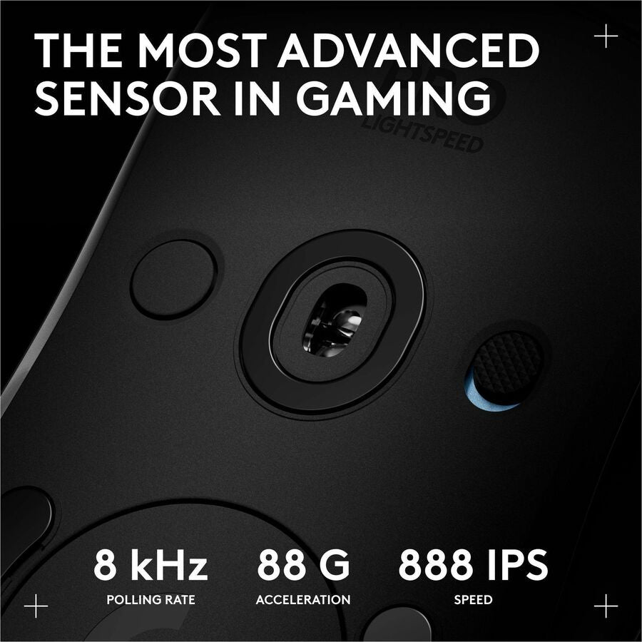 Alternate-Image3 Image for Logitech G PRO 2 LIGHTSPEED Wireless Gaming Mouse, Right- or Left-Handed Mouse with up to 4 Customizable and Switchable Magnetic Side Buttons, 32k DPI Sensor, Black