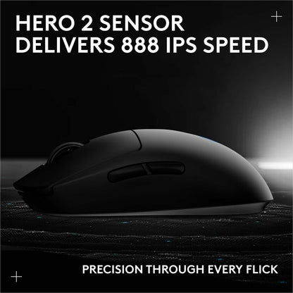 Alternate-Image10 Image for Logitech G PRO 2 LIGHTSPEED Wireless Gaming Mouse, Right- or Left-Handed Mouse with up to 4 Customizable and Switchable Magnetic Side Buttons, 32k DPI Sensor, Black