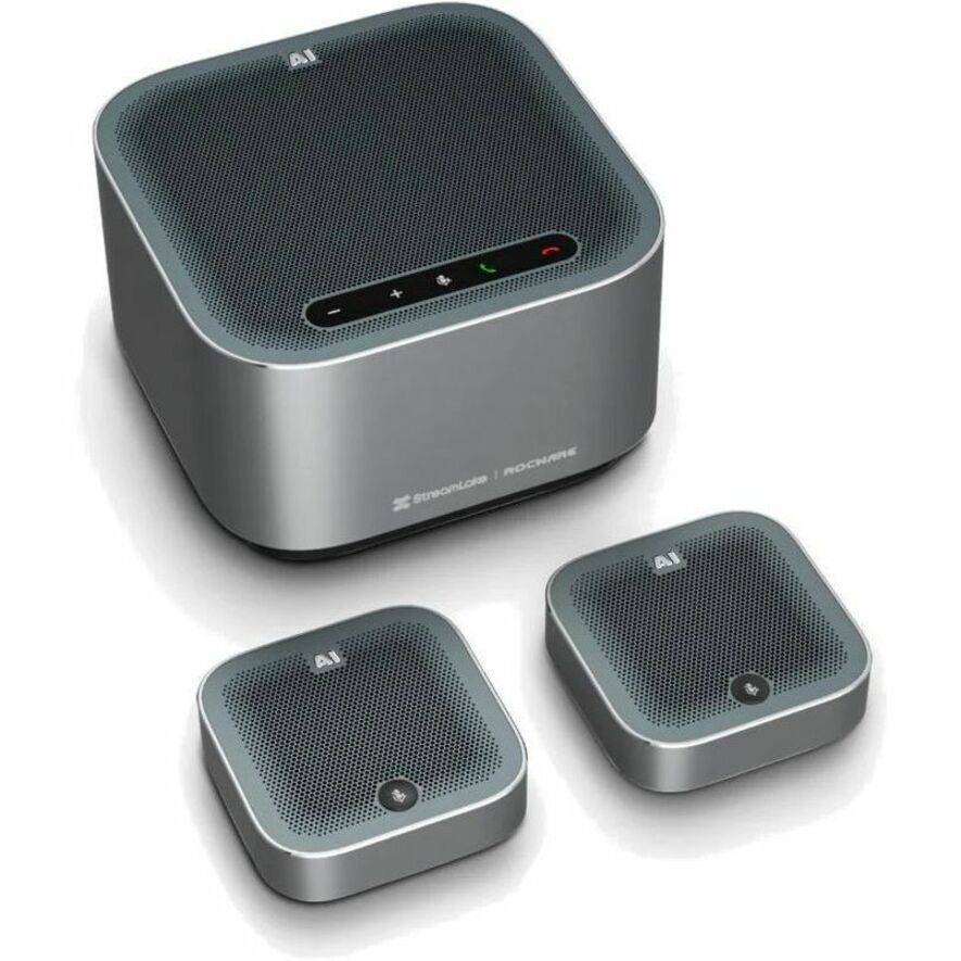 Alternate-Image3 Image for A10 USB AI Microphone with Speaker for Medium to Large Room