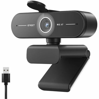 Alternate-Image1 Image for EMEET C60E 4K - 4K@30fps or 1080p@60fps Webcam with 2 Noise Reduction Mics, Autofocus, 73&deg; Field of View, Plug and Play and compatible with all OS, and popular Apps Zoom/Skype/Facetime/YouTube