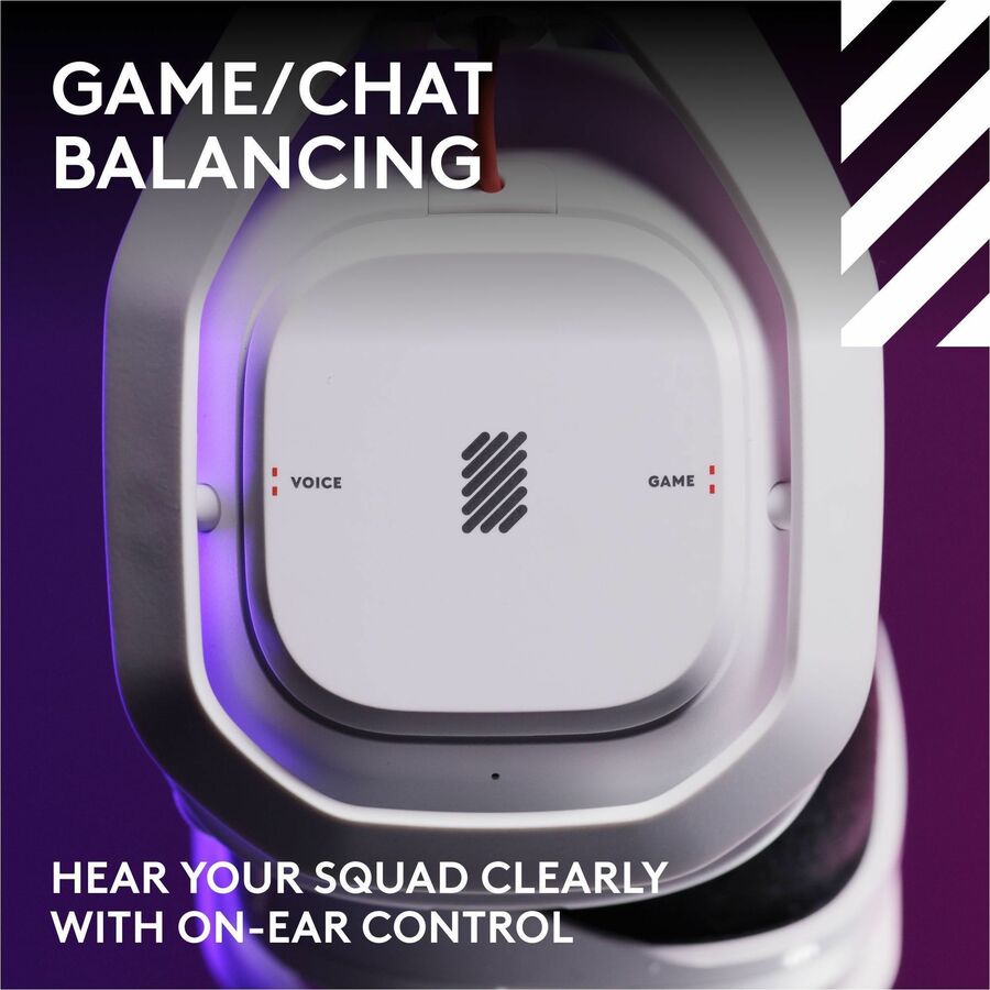 Alternate-Image10 Image for Logitech G Astro A50 LIGHTSPEED Wireless Gaming Headset + Base Station (Gen 5), PRO-G GRAPHENE, 3-System Switching, USB-C to Xbox, PS5, PC/Mac or Nintendo Switch, Bluetooth - White