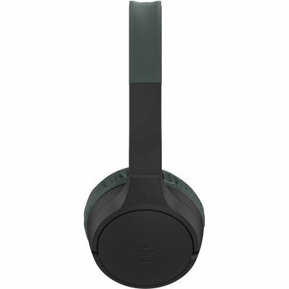 Left Image for Belkin Wireless Bluetooth On-Ear Headphones for Kids w/ Mic - 85dB Limit - w/ USB-C Cable - Headset - Black