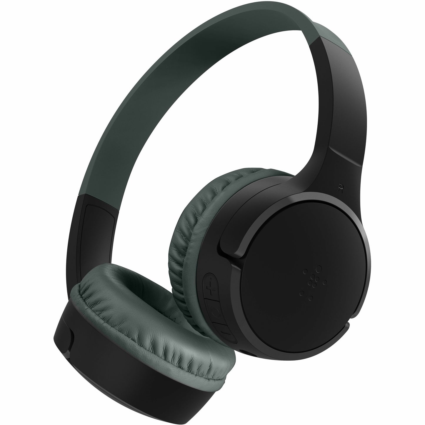 Main Image for Belkin Wireless Bluetooth On-Ear Headphones for Kids w/ Mic - 85dB Limit - w/ USB-C Cable - Headset - Black