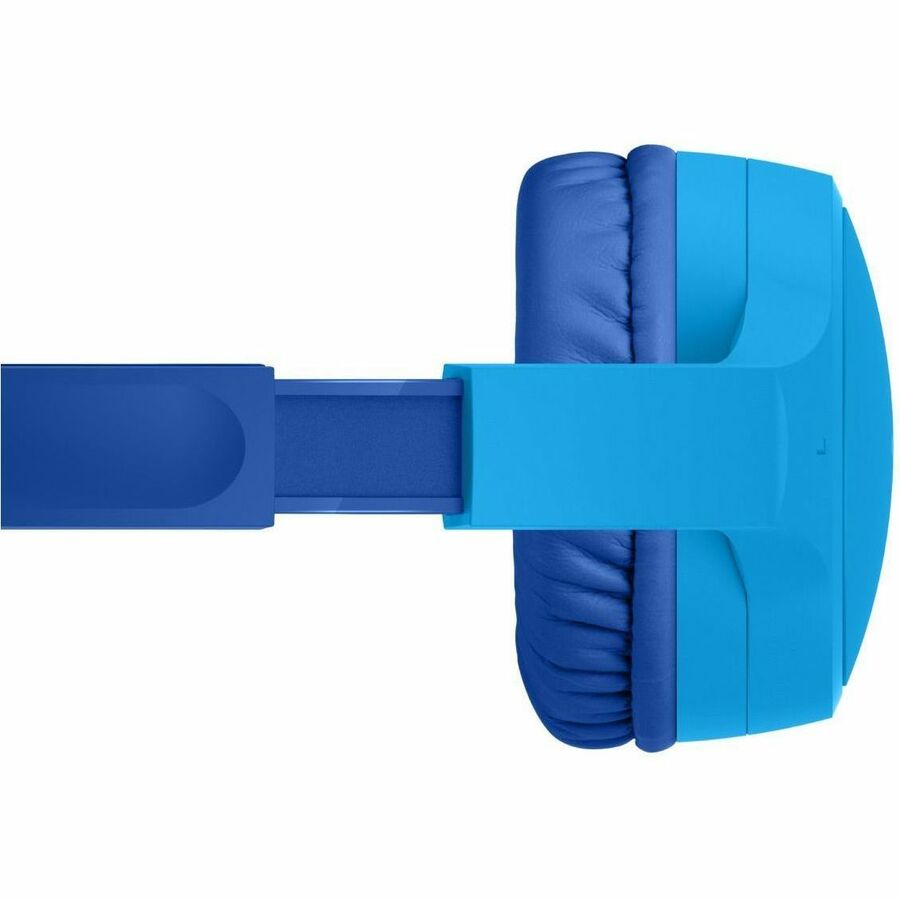 Alternate-Image2 Image for Belkin Wireless Bluetooth On-Ear Headphones for Kids w/ Mic - 85dB Limit - w/ USB-C Cable - Headset - Blue