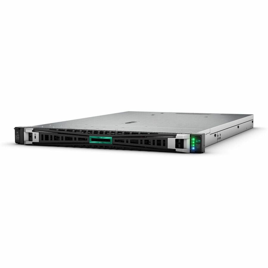 Left Image for HPE SMART CHOICE ProLiant DL325 G11 1U Rack Server - 1 x AMD EPYC 9124 3 GHz - 64 GB RAM - 960 GB SSD - (2 x 480GB) SSD Configuration - 12Gb/s SAS Controller