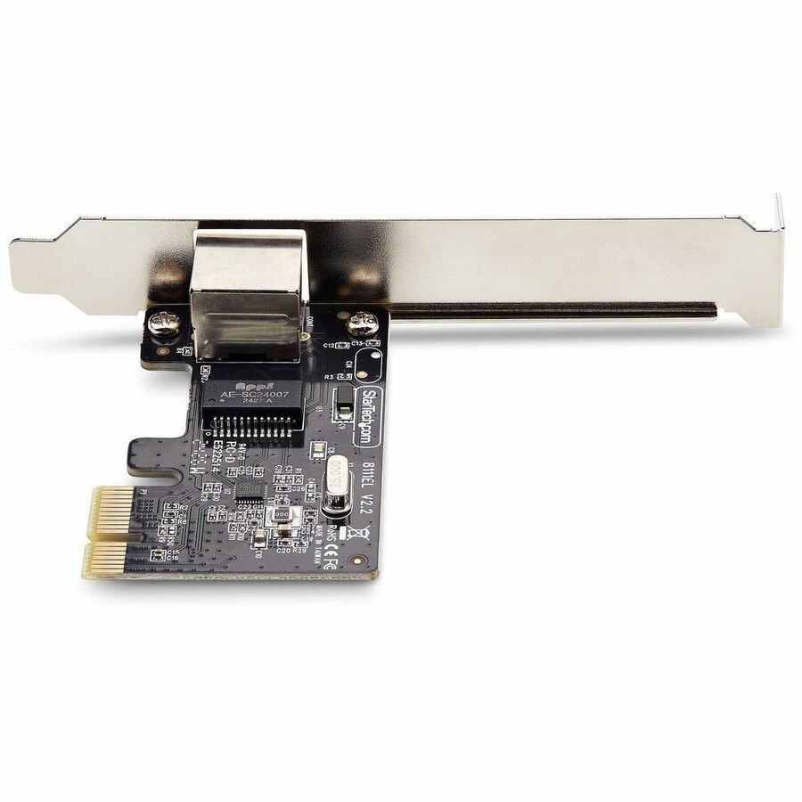 Alternate-Image5 Image for StarTech.com 1-Port Gigabit PCIe Network Adapter Card, 10/100/1000Mbps NIC, Realtek RTL8111H, TAA Compliant