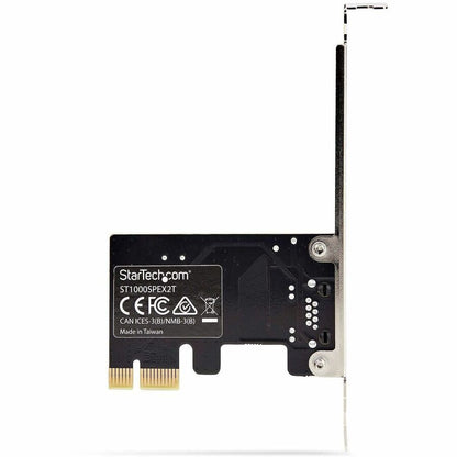 Alternate-Image4 Image for StarTech.com 1-Port Gigabit PCIe Network Adapter Card, 10/100/1000Mbps NIC, Realtek RTL8111H, TAA Compliant