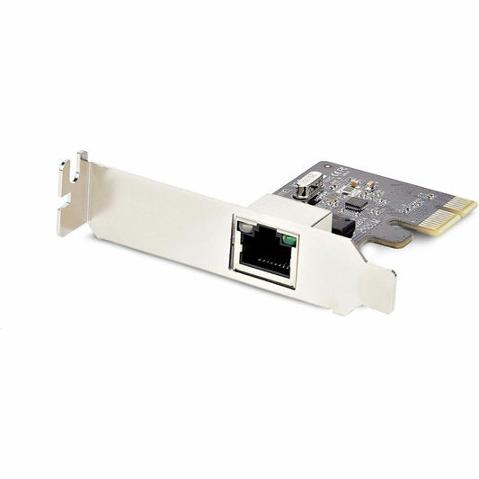 Main Image for StarTech.com 1-Port Gigabit PCIe Network Adapter Card, Low-Profile 10/100/1000Mbps PCI Express NIC, Realtek RTL8111H, TAA Compliant