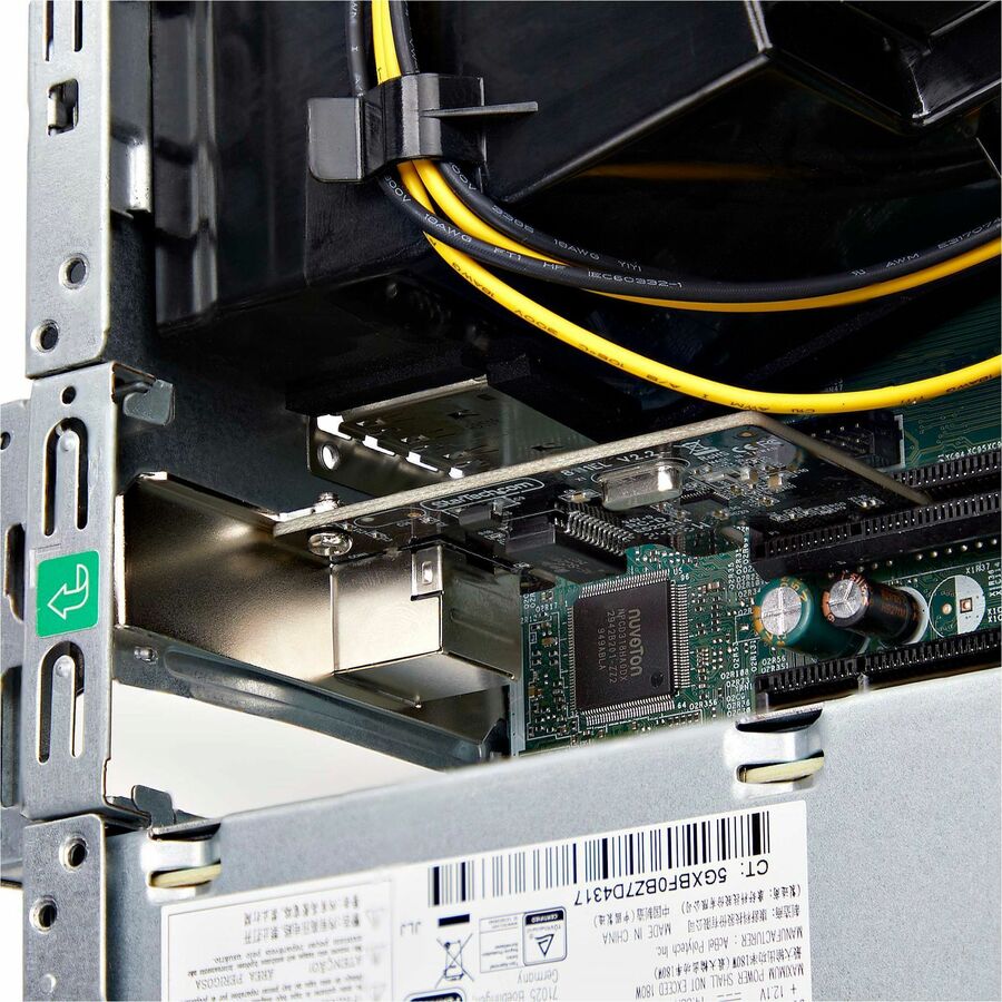 Alternate-Image7 Image for StarTech.com 1-Port Gigabit PCIe Network Adapter Card, Low-Profile 10/100/1000Mbps PCI Express NIC, Realtek RTL8111H, TAA Compliant