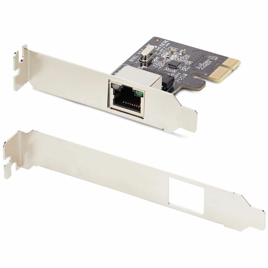 Alternate-Image6 Image for StarTech.com 1-Port Gigabit PCIe Network Adapter Card, Low-Profile 10/100/1000Mbps PCI Express NIC, Realtek RTL8111H, TAA Compliant