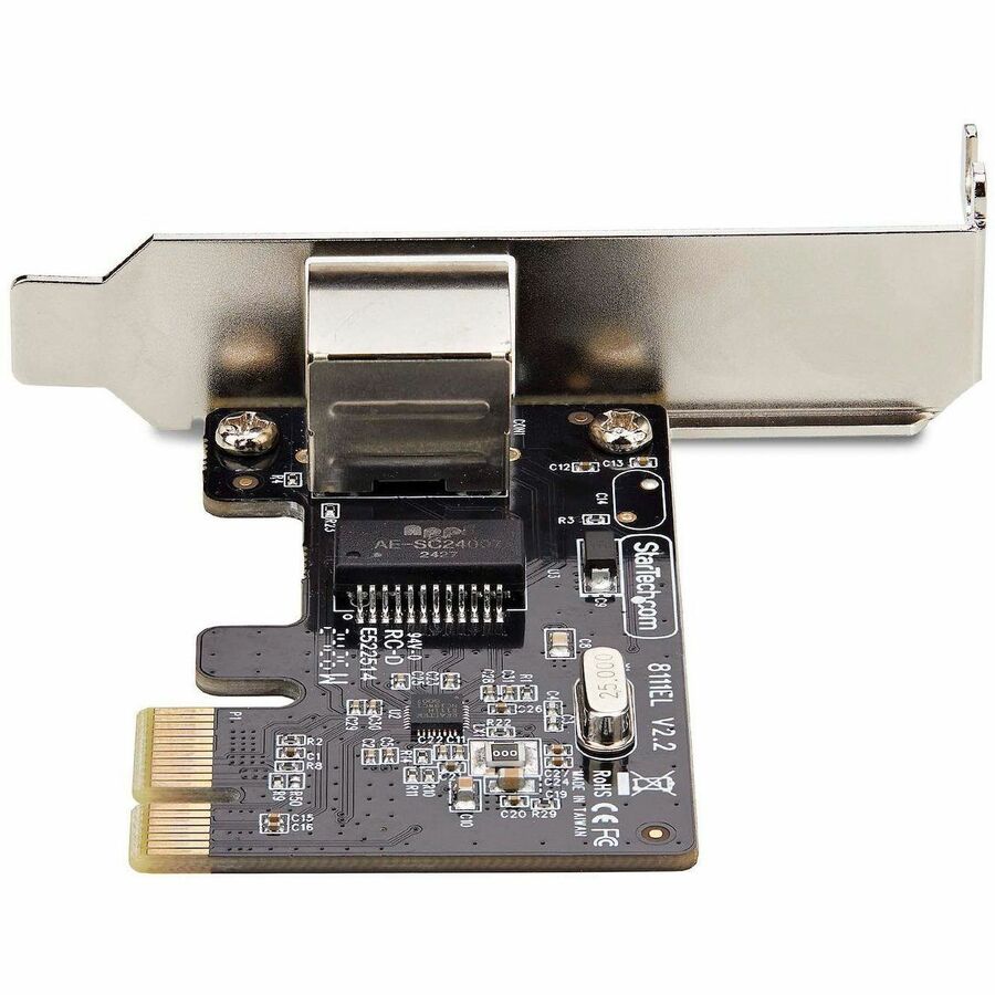 Alternate-Image3 Image for StarTech.com 1-Port Gigabit PCIe Network Adapter Card, Low-Profile 10/100/1000Mbps PCI Express NIC, Realtek RTL8111H, TAA Compliant