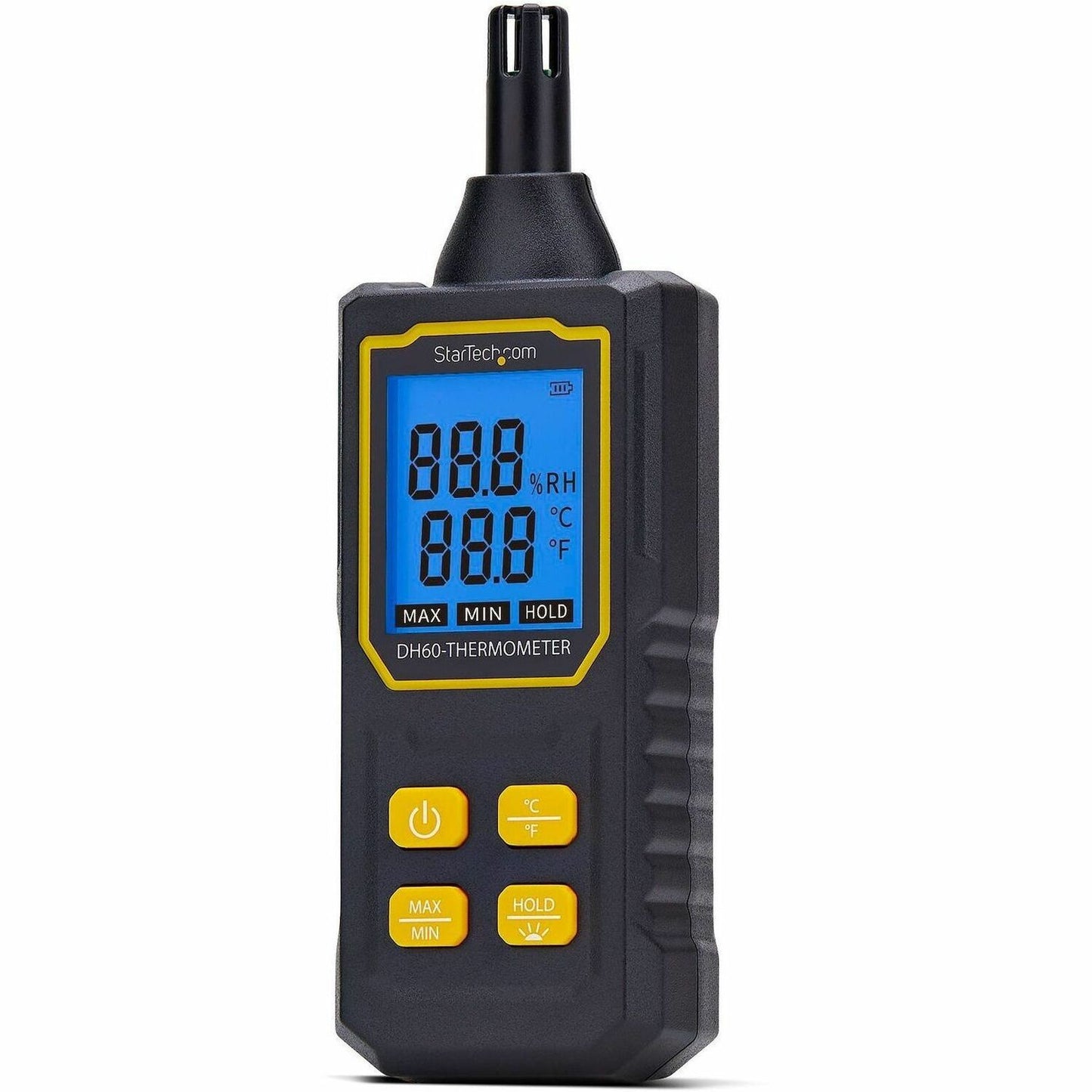 Main Image for StarTech.com Handheld Digital Temperature/Humidity Meter, Hygrometer W/Large LCD, Thermometer For Server Rooms/Offices, Accurate Sensor