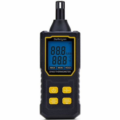 Alternate-Image2 Image for StarTech.com Handheld Digital Temperature/Humidity Meter, Hygrometer W/Large LCD, Thermometer For Server Rooms/Offices, Accurate Sensor