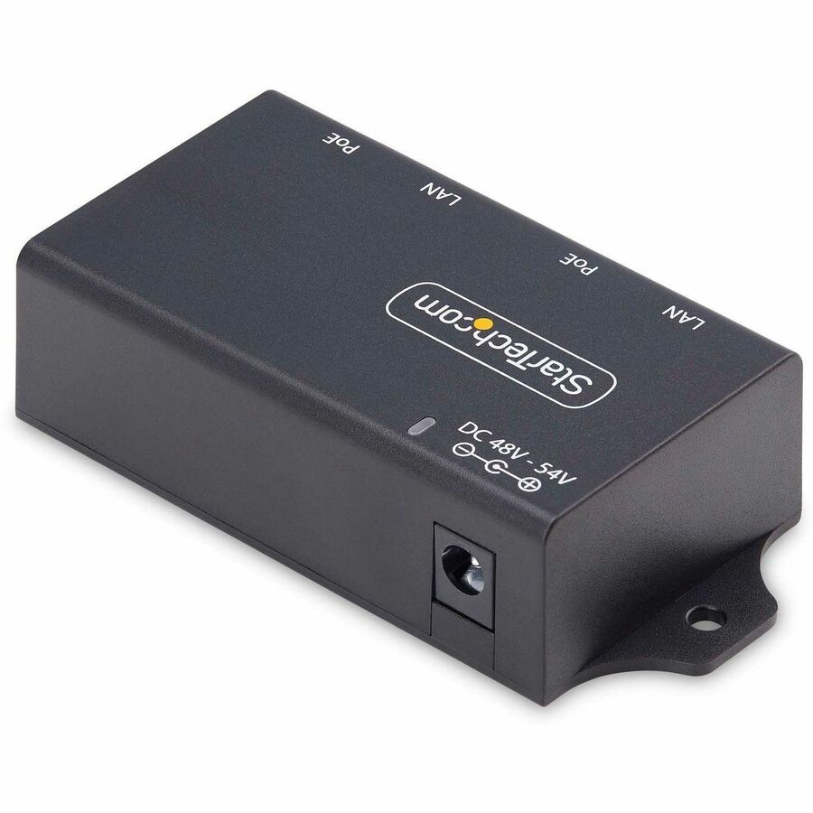 Alternate-Image1 Image for StarTech.com 2-Port PoE+ Injector, 10/100/1000Mbps, PoE/PoE+ (802.3af/802.3at), 30 Watt, 1Gbps Ethernet, Wall Mountable, Unmanaged