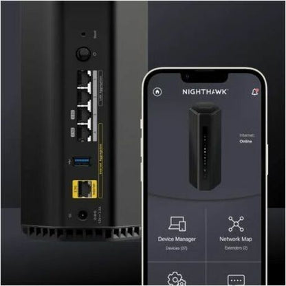 Alternate-Image3 Image for Netgear Nighthawk RS200 Wi-Fi 7 IEEE 802.11be Ethernet Wireless Router