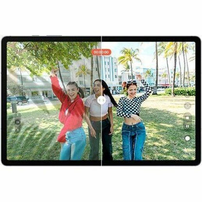 Front Image for Samsung Galaxy Tab S10+ SM-X828U Tablet - 12.4" WQXGA+ - MediaTek Dimensity 9300+ (MT6989) Octa-core - 12 GB - 256 GB Storage - Android 14 - 5G - Moonstone Gray