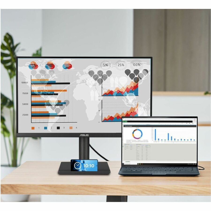 Alternate-Image8 Image for Asus VA27UCPS 27" Class 4K UHD LED Monitor - 16:9 - Black