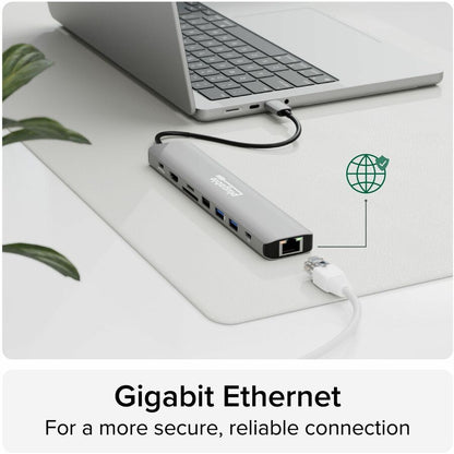 Alternate-Image8 Image for Plugable USB C Hub Multiport Adapter (9-in-1) 140W Power Delivery Charging, 4K 60Hz HDMI