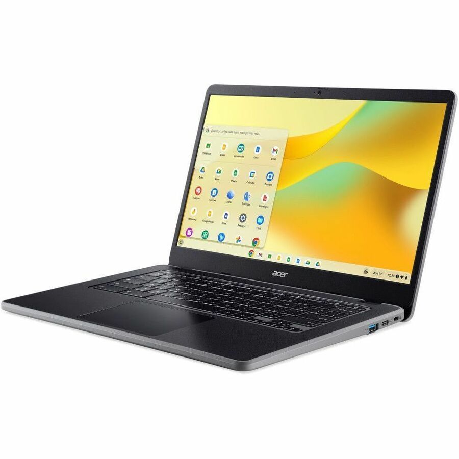 Alternate-Image2 Image for Acer Chromebook 314 C936 C936-C84C 14" Chromebook - Full HD - 60 Hz - Intel N-Series N100 - 4 GB - 64 GB Flash Memory - English (US) Keyboard - Black